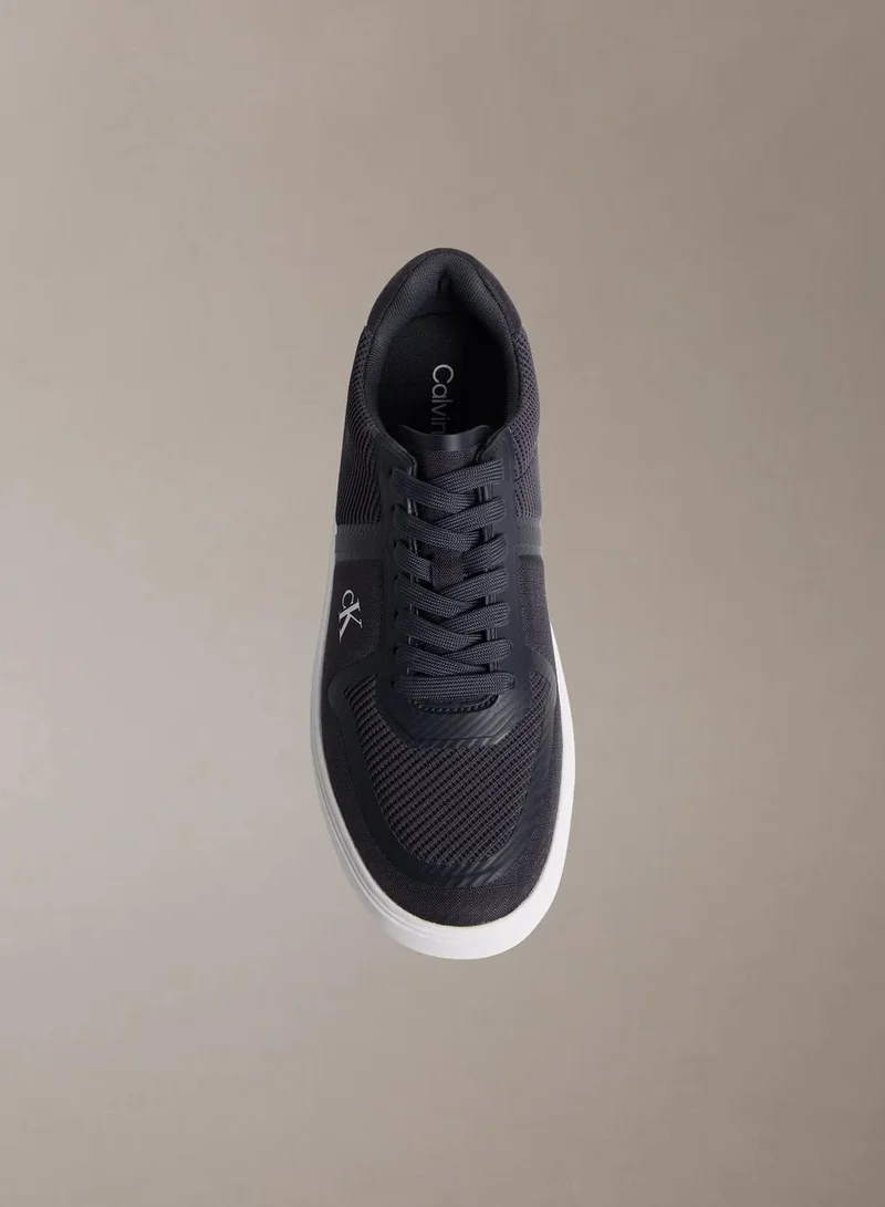 Calvin Klein Ck Navy CK Baseline - Knit Signature Logo Trainers for Men | Best Price UAE