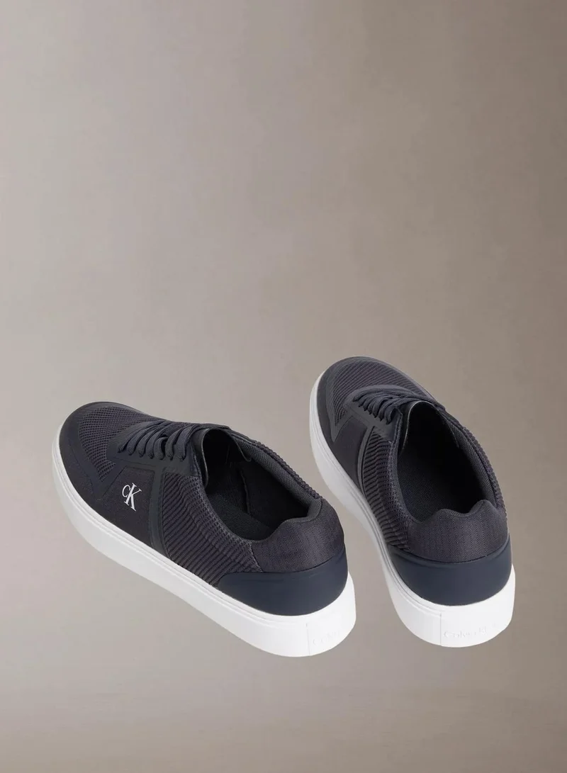 Calvin Klein Ck Navy CK Baseline - Knit Signature Logo Trainers for Men | Best Price UAE