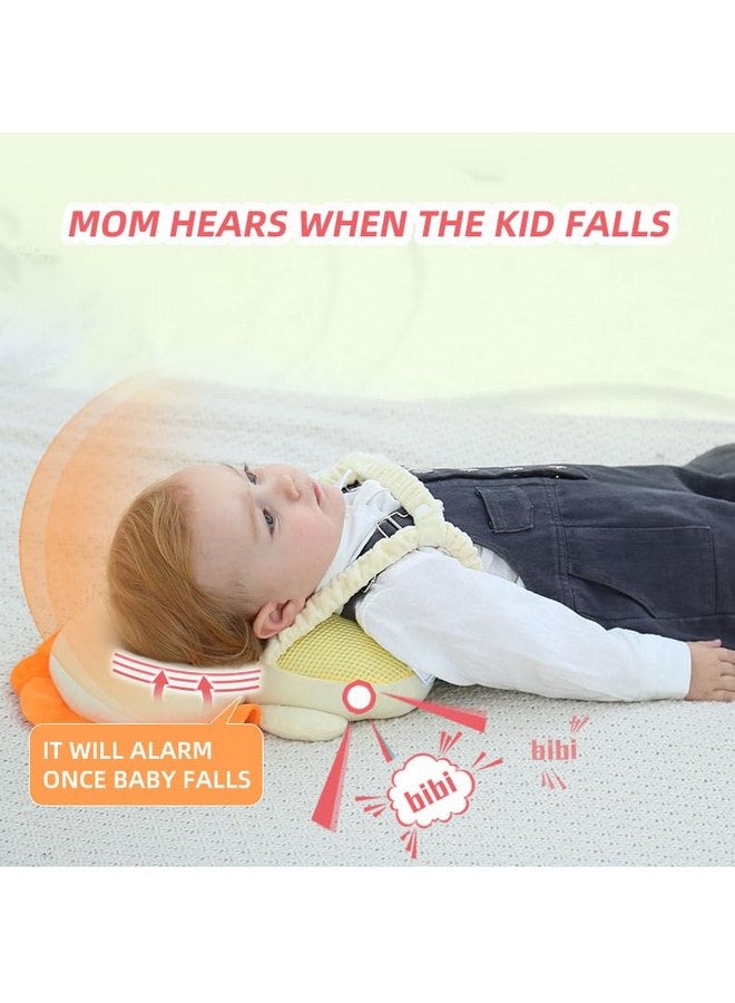 Baby Backpack Head Protection Pillow for Toddlers 6 Months - 3yrs | Adjustable Straps | Breathable Back | Noise to Alert Parent of Fall | Flat Head Baby Pillow | Car seat Safety(Lion) - Image 2