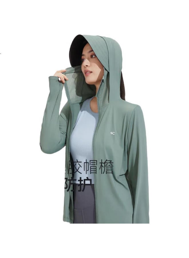 VVC Cheng Yi Same Style Sun Protection Clothing Women'S Ice Silk Cool Breathable Uv Protection Shawl City Light Outdoor Short Jacket - Image 1