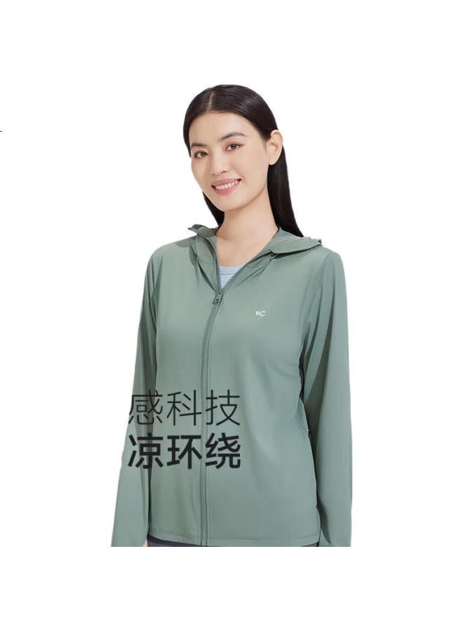 VVC Cheng Yi Same Style Sun Protection Clothing Women'S Ice Silk Cool Breathable Uv Protection Shawl City Light Outdoor Short Jacket - Image 3