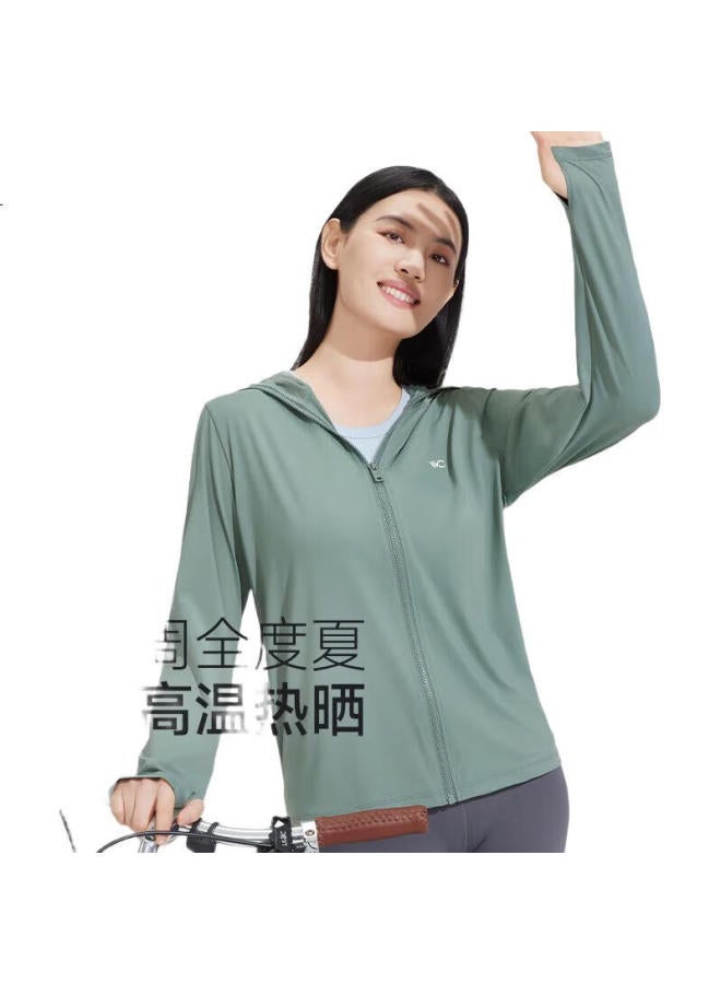 VVC Cheng Yi Same Style Sun Protection Clothing Women'S Ice Silk Cool Breathable Uv Protection Shawl City Light Outdoor Short Jacket - Image 2