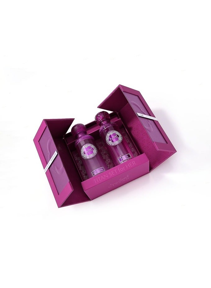 قصة طقم تايتان للنساء – 2 × 90 مل - Image 4