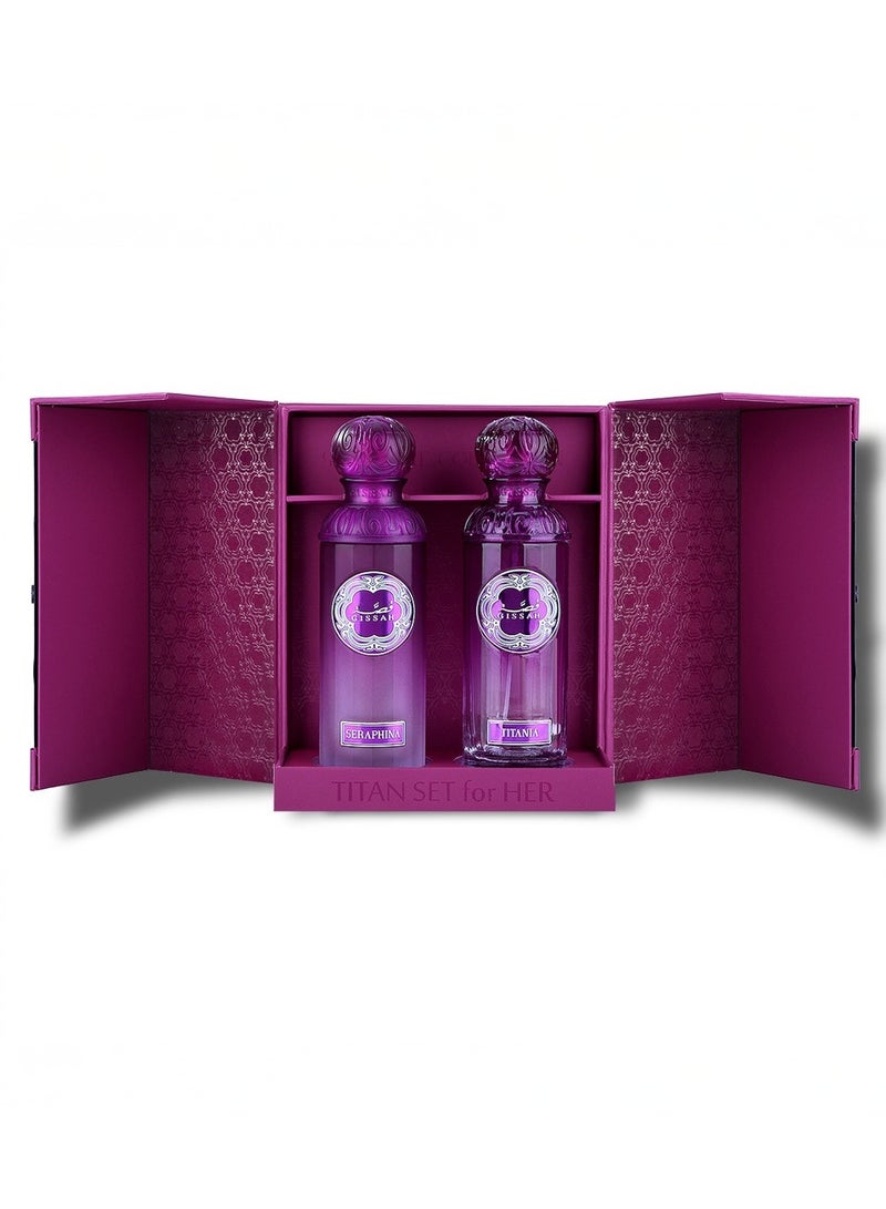 قصة طقم تايتان للنساء – 2 × 90 مل - Image 2