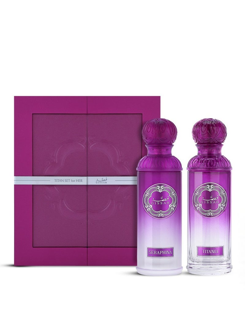 قصة طقم تايتان للنساء – 2 × 90 مل - Image 1