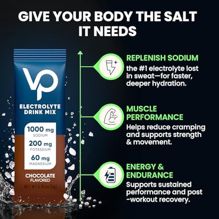 Venture Pal High Sodium Hydration Sticks | Electrolyte Powder with Essential Vitamins, Sodium & Potassium | No Sugar, Zero Calorie | Keto, Paleo & Vegan Approved | 16 Pack - Image 5