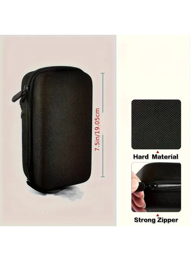 Black EVA Stethoscope Storage Case Professional Durable Diagnostic Tool Box - Image 2