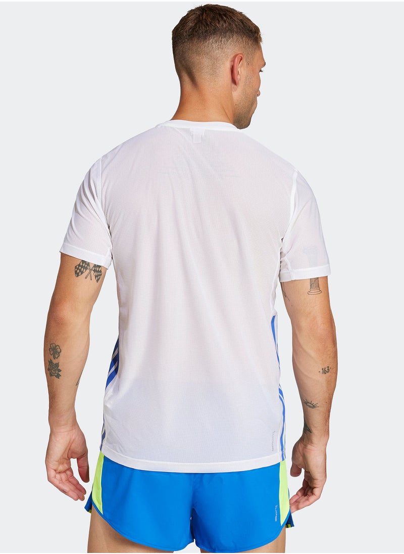 Adidas - Adizero Retro Running T-Shirt - Image 1