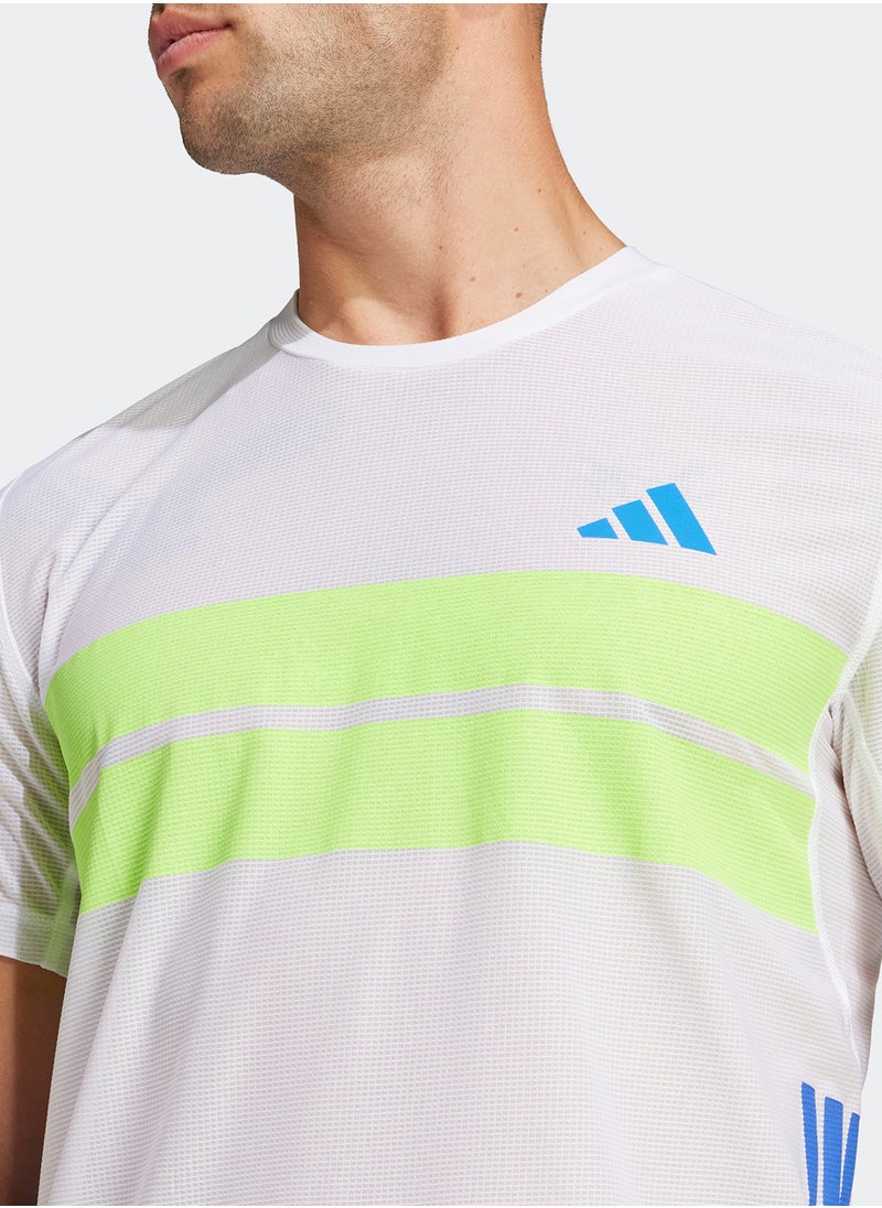 Adidas - Adizero Retro Running T-Shirt - Image 1