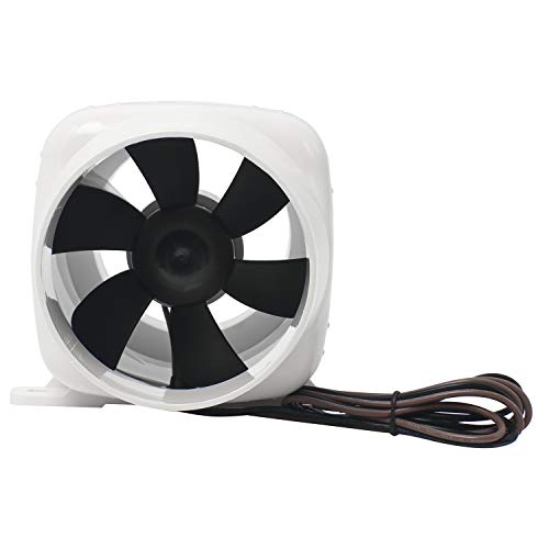 NovelBee 12V 270CFM Electric 4" in-Line Marine Bilge Air Blower with Six Blade Fan Maximize Air Flow and Efficiency - Image 4