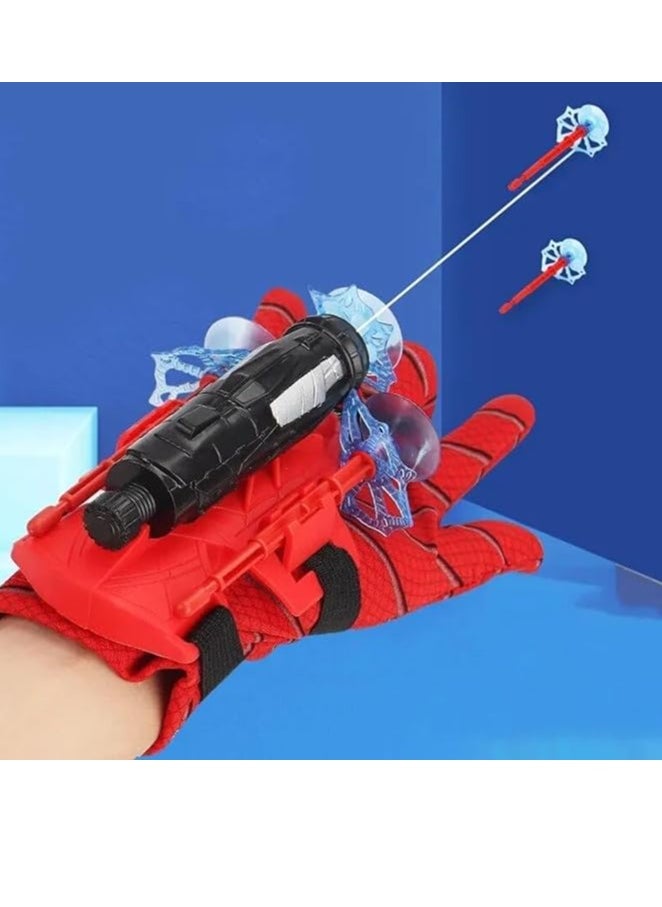 Generic Spider Web Shooters Toy For Kids Fans, Hero Launcher Wrist Toy Set,Cosplay Launcher Bracers Accessories,Sticky Wall Soft Bomb Funny Children'S Educational Toys  - Image 1