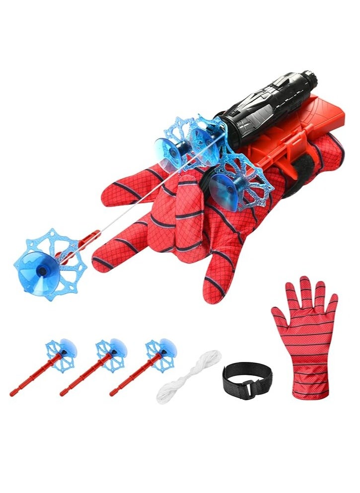 Generic Spider Web Shooters Toy For Kids Fans, Hero Launcher Wrist Toy Set,Cosplay Launcher Bracers Accessories,Sticky Wall Soft Bomb Funny Children'S Educational Toys  - Image 2