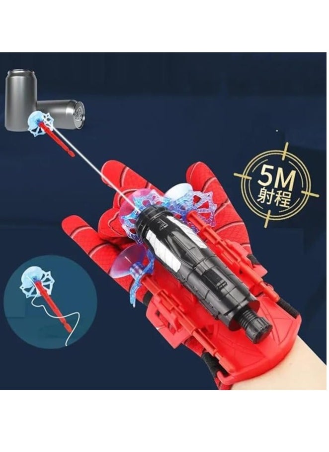 Generic Spider Web Shooters Toy For Kids Fans, Hero Launcher Wrist Toy Set,Cosplay Launcher Bracers Accessories,Sticky Wall Soft Bomb Funny Children'S Educational Toys  - Image 4