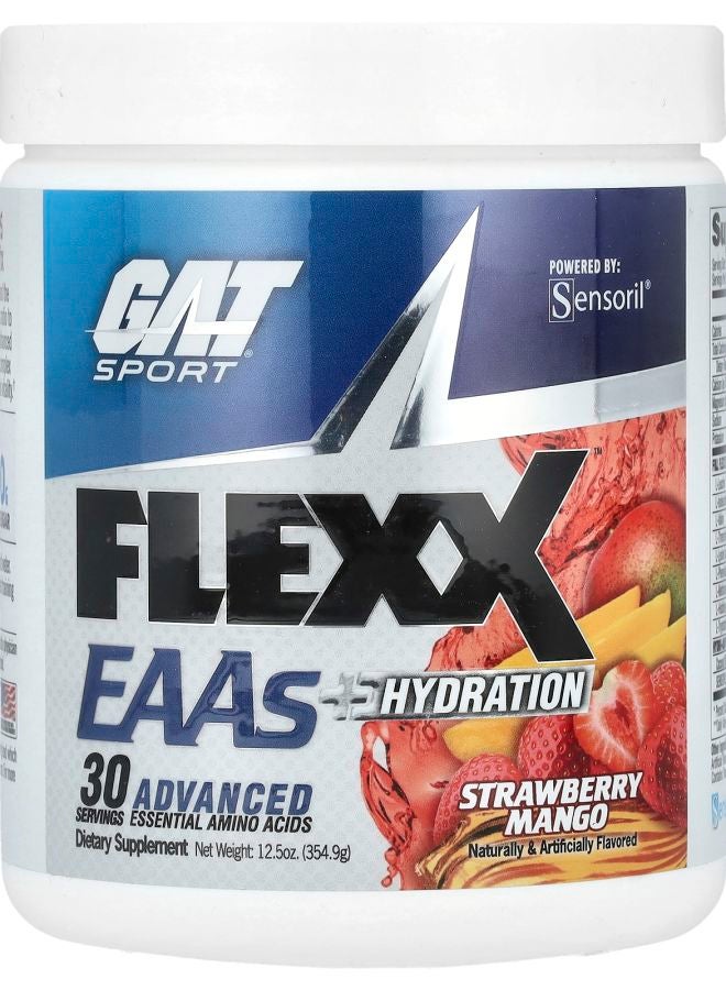 GAT Flexx EAAs + Hydration Strawberry Mango 12.5 oz (354.9 g)