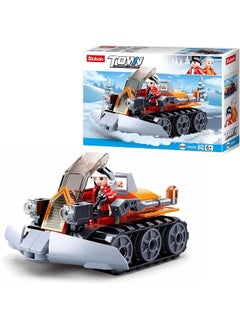 Sluban Sluban Town (Snowfield rescue)-Snow plough 82pcs  - Image 4
