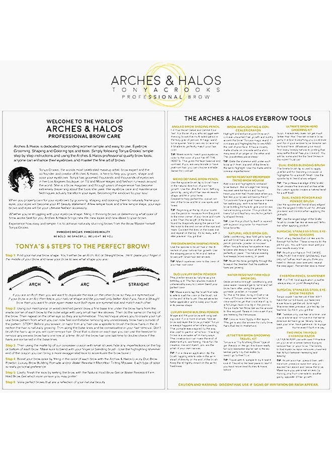 Arches & Halos Jetsetter Kit - Travel Size Kit for Flawless Brow Shaping and Grooming On the Go - Image 5