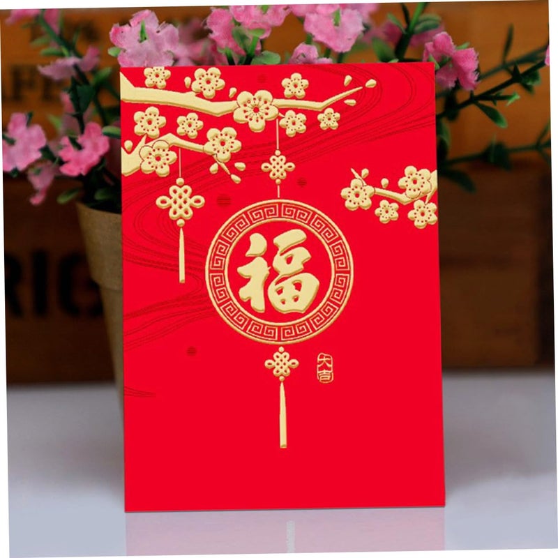 36pcs Chinese Red Envelopes Hongbao with Gold Foil Printing for Lunar New Year Money Gifts - Image 5