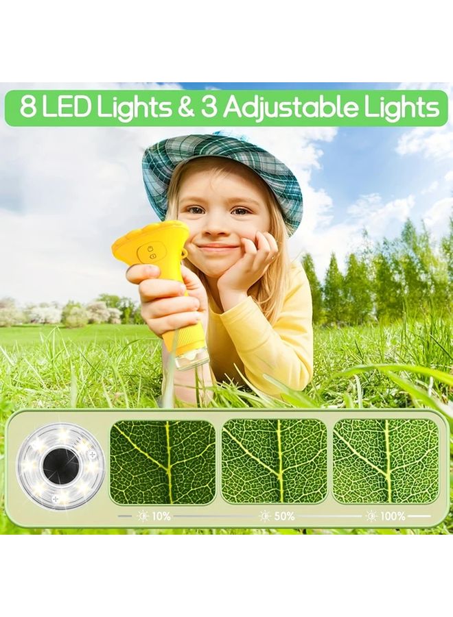 White RIVGOT USB Microscope 2 Inch IPS Screen 1000x Handheld Digital Magnifier - Image 3