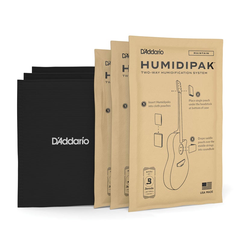 D'Addario Guitar Humidifier System - Humidipak Maintain Kit - Automatic Humidity Control System - Maintenance-Free, Two-Way Humidity Control System For Guitars - Image 2