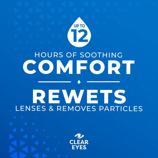Clear Eyes Clear Eyes Contact Lens Relief Eye Drops,0.5 Fl Oz (Pack of 2)  - Image 4