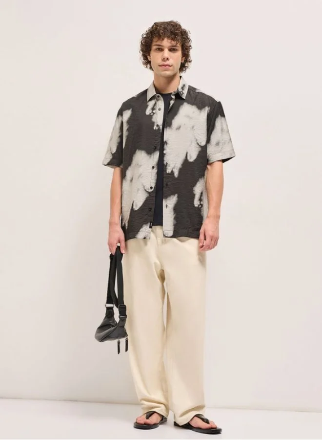 THE BEAR HOUSE Men's Shirt for Casual and Formal Wear | Classic Button-Down Style for Office, Daily Use, Travel, Events & All-Season Outfits | Versatile & Stylish Wardrobe Essential for Every Occasion