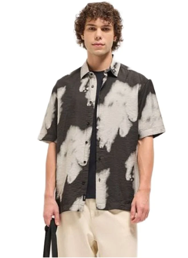 THE BEAR HOUSE Men's Shirt for Casual and Formal Wear | Classic Button-Down Style for Office, Daily Use, Travel, Events & All-Season Outfits | Versatile & Stylish Wardrobe Essential for Every Occasion