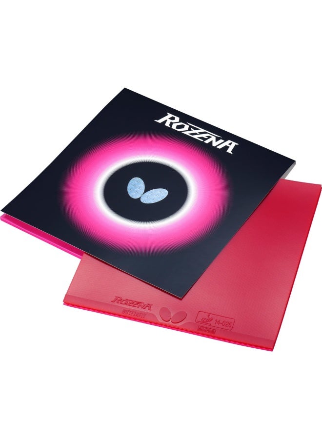 BUTTERFLY Butterfly-Rozena Table Tennis Rubber Red 2.1-1009010121-4906901186859  - Image 2