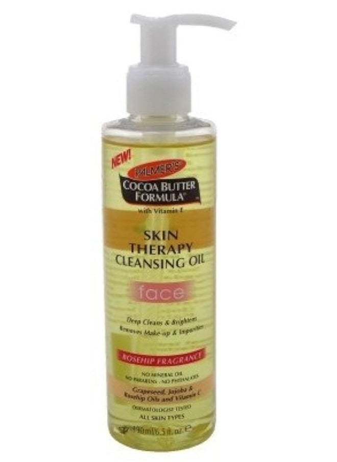 PALMER'S - Palmers Cocoa Butter Skin Therapy Cleansing Oil 6.5 Ounce (145Ml) (3 Pack) - Image 1
