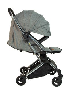 Pikkaboo Youbi Toddler German Travel Light Stroller-Grey with New Born Attachment  - Image 3
