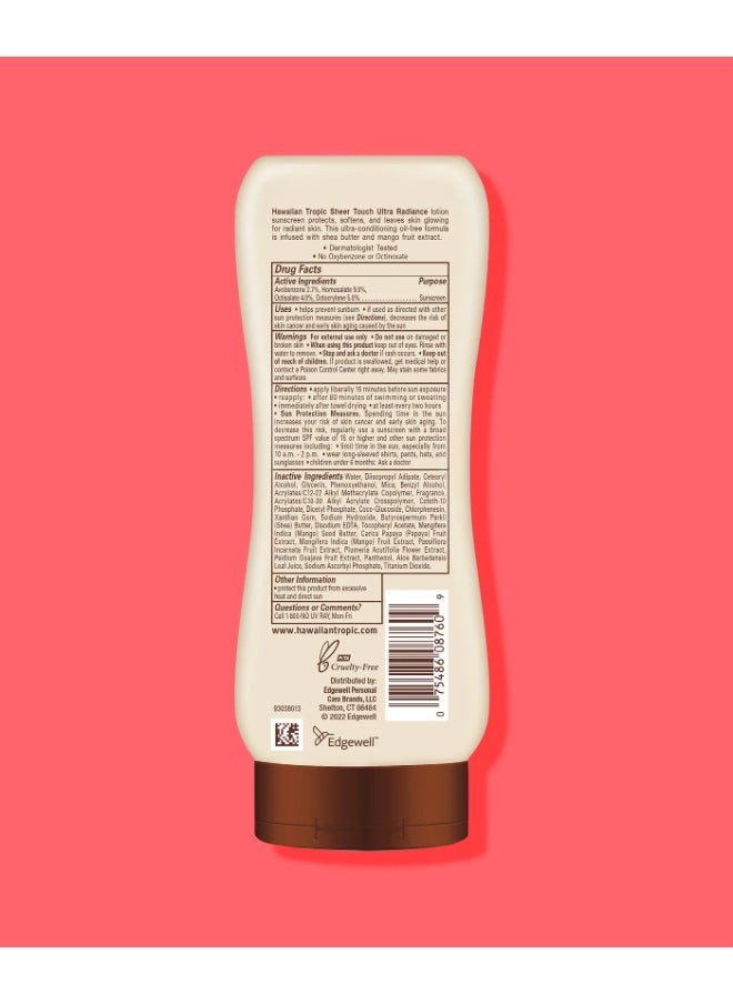 Hawaiian Tropic - Sheer Touch Lotion Spf 50 236Ml (8Oz) - Image 1