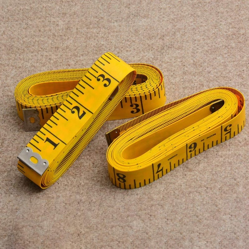 Inch tape Measuring tape inch tape for measurement for the body Tailor Inchi Tape Measure for Body Measurement Sewing Dressmaking 150 cm Pack of 2  - Image 5