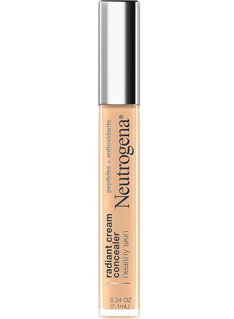 Neutrogena Neutrogena Healthy Skin Radiant Brightening Cream Concealer, Sugar Light 03 with warm undertones, 0.24 oz - Image 1