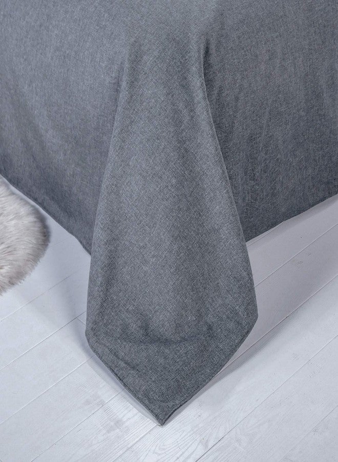 Mengersi Solid Bed Runner Scarf Protector Slipcover Bed Decorative Scarf for Bedroom Hotel Wedding Room (King, Gray) - Image 3