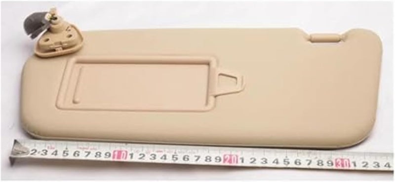 Wivplex Beige Front Sun Visor with Mirror for Hyundai Accent - Image 2