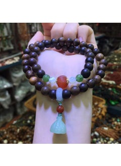 Agarwood Multilayer Bracelet Agate Jewelry About 8mm agarwood bracelet