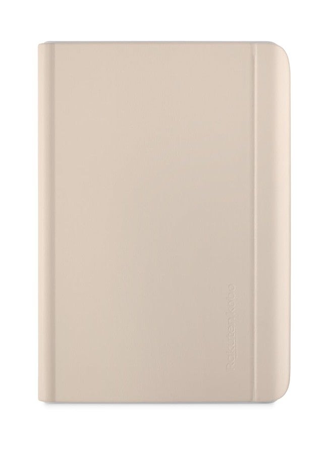 كوبو جراب Kobo Libra Colour SleepCover | دفتر ملاحظات بيج رملي | تقنية النوم/الاستيقاظ | حامل مدمج ثنائي الاتجاه | جلد نباتي | متوافق مع قارئ Kobo Libra Colour الإلكتروني مقاس 7 بوصات - Image 1