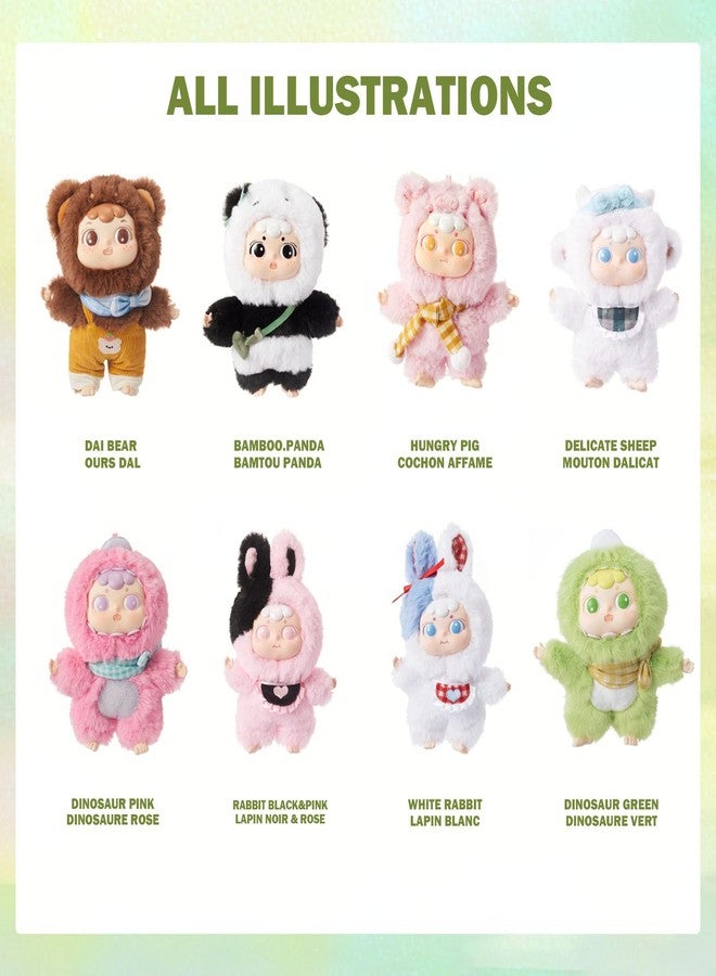 MINISO Welcome to DAI’s Animal Party Series Surprise Blind Box Plushes Cute Doll Figure Mystery Box Home Decorations Holiday Birthday s for Boys Girls Women (Random One Figure) - Image 2