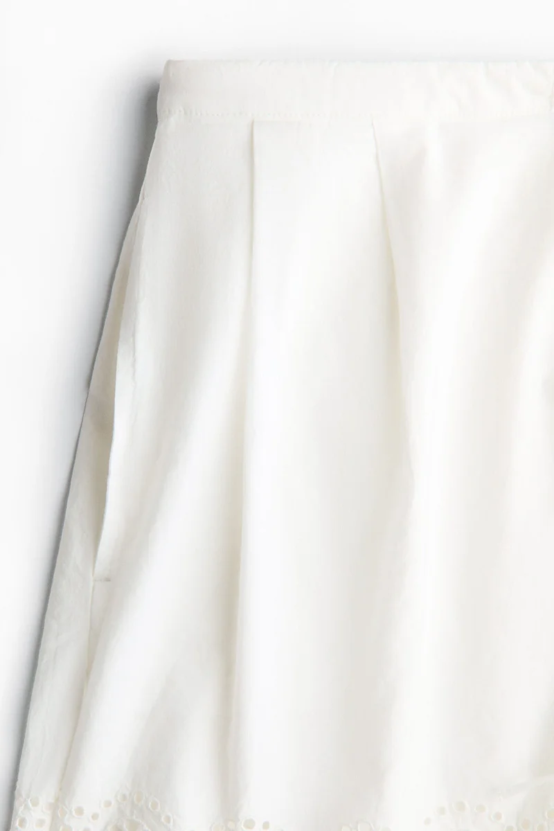 H&M Broderie-anglaise cotton shorts