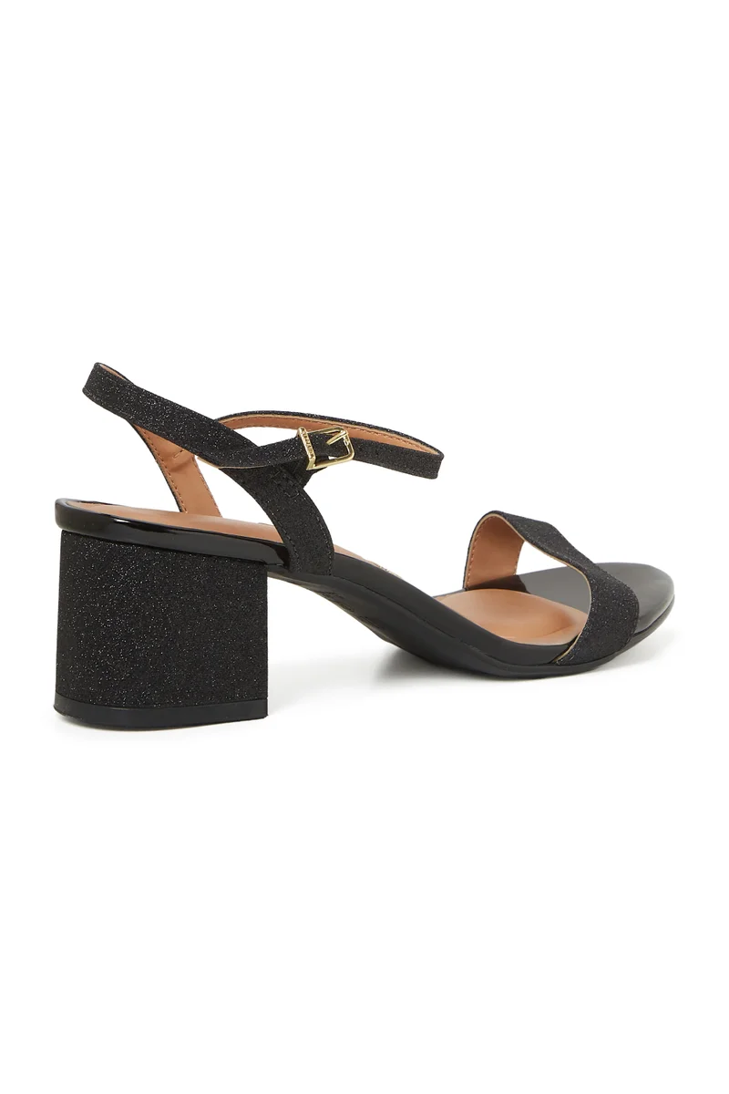 Vizzano  VIZZANO Ladies Low Heel Sandals in BLACK | Comfortable Everyday Footwear for Women | Best Price UAE