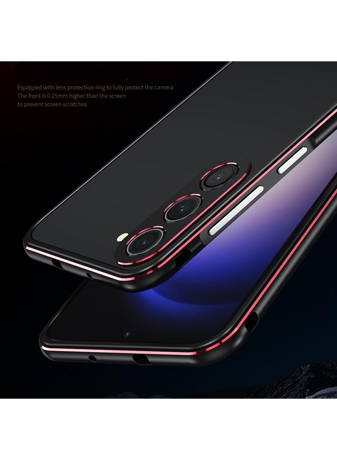 اس-توب جراب لهاتف Samsung Galaxy S23 Ultra 5G Aurora Series واقي عدسة + جراب هاتف بإطار معدني - Image 5