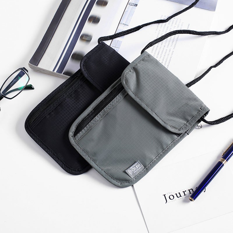 Anti-Theft Passport Bag Waterproof Certificate Storage Bag Anti-Rfid Car Key Mobile Phone Radiation Electromagnetic Signal Shielding Bag - Image 2