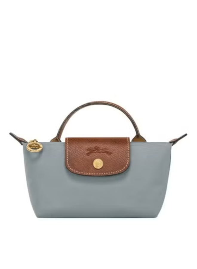 لونج شامب حقيبة يد نسائية صغيرة، حقيبة كروس بودي، حقيبة كتف مع حزام كتف مزوّد بمشبك - Image 1