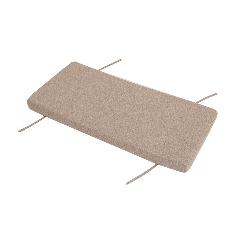 SAMTY Piano Bench Cushions with Non Slip for Indoor Shoe Storage Window Seat Patio Seating Dining Settee Bench Pad 30x14 inch Khaki