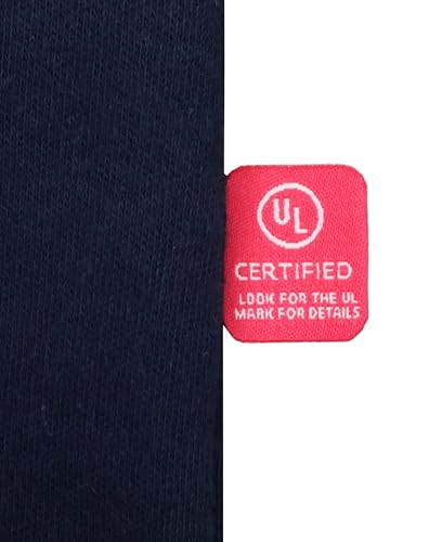 Titicaca FR Shirts Flame Resistant T Shirts 100% Cotton Men's Pre-Washed Navy Fire Retardant T-Shirts - Image 5