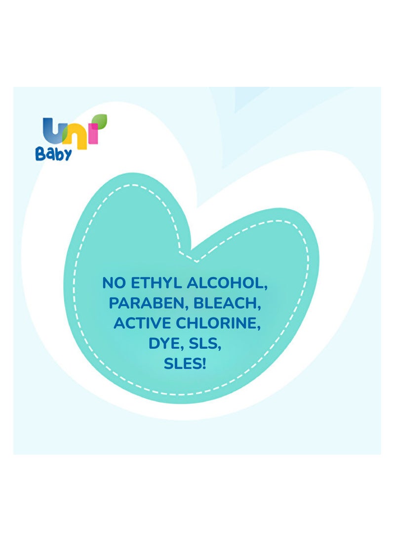 Uni baby Baby Active Laundry Detergent 1500ml - Dermatologically Tested for Sensitive Skin - Gentle, Effective and Thorough Cleaning, Dye Free & Bleach Free,Safe for Babies and Kids  - Image 5