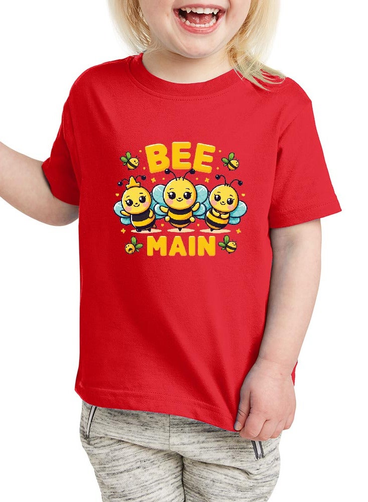 برينت شوب فور مي مجموعة مكونة من 5 تي شيرتات بناتي أنيق - تي شيرت كومبو مطبوع بأكمام قصيرة للفتيات - تي شيرت برقبة دائرية للفتيات - تي شيرت كومبو للأطفال - Image 3