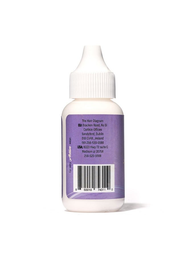 The Hair Diagram - Bold Hold Active Burst Alonzo Arnold Edition Strong Hold Glue For Wigs And Hair Systems Lemon Scent Non Toxic No Latex 1.3Oz - Image 1