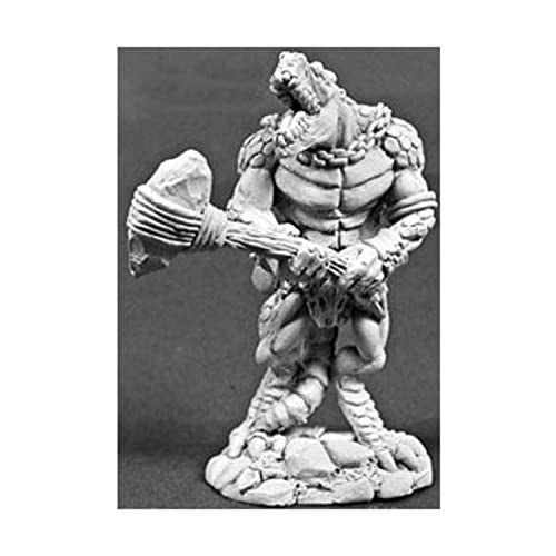Reaper Miniatures Lizardman Tyrant 02404 Dark Heaven Legends Unpainted Metal - Image 1