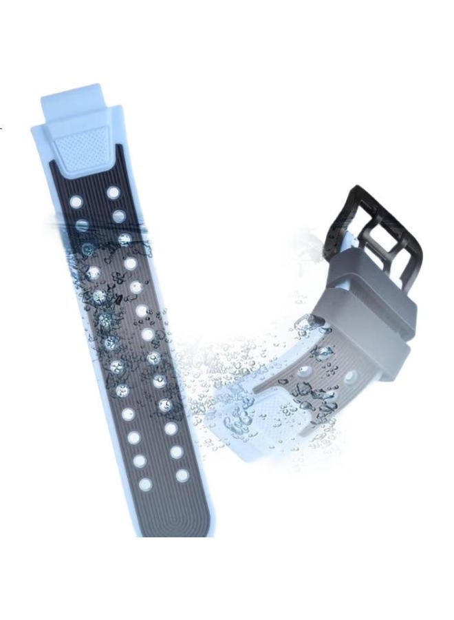 Ten Flashes شريط ساعة شان، شياوتيانكاي، متوافق مع Z6Pro/Z6S/Z6A/ساعة الأطفال الذكية، شريط استبدال سيليكون، عالمي لـ Q1A/D2/Z9/Z8/Z7/Z5Pro/Z2/Z3 - Image 3