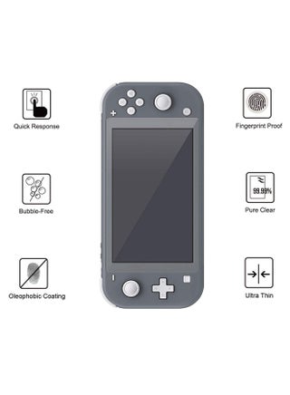 2 Pack Screen Protector for Nintendo Switch Lite,Tempered Glass Compatible with Nintendo Switch Lite 5.5-inch 2019 - view 2